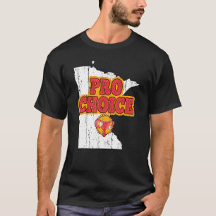 Camiseta Mapa de la selección femenina pro aborto del estad
