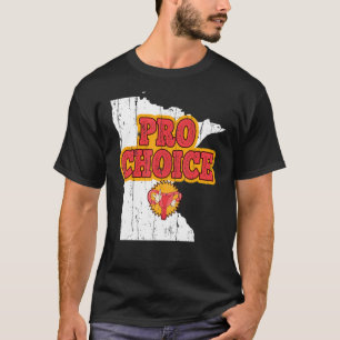 Camiseta Mapa de la selección femenina pro aborto del estad