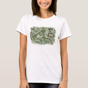 Camiseta Mapa de las Indias Orientales, pub. Amsterdam en 1