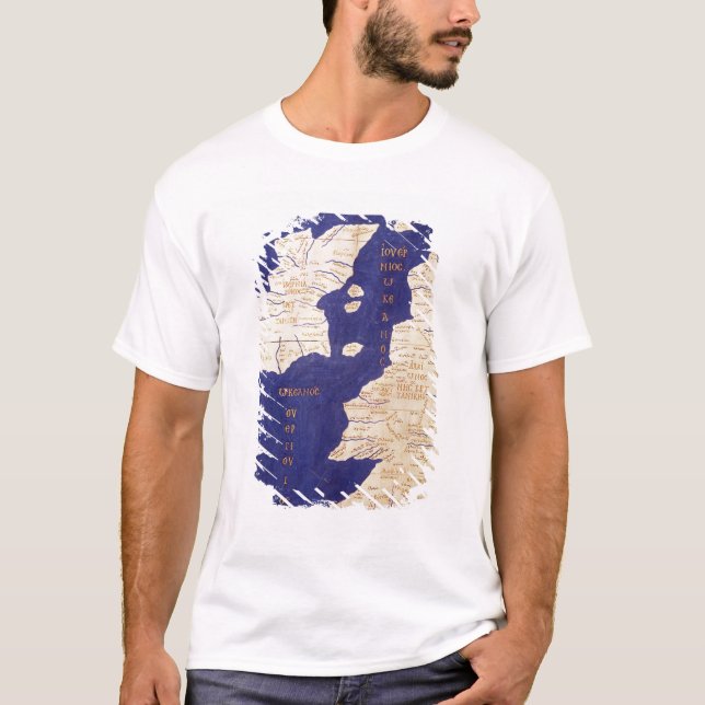 Camiseta Mapa de las islas británicas, de 'Geographia (Anverso)