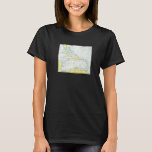 Camiseta Mapa de las Islas del Caribe 1993