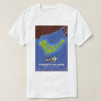 Camiseta Mapa de las islas Toronto, Ontario, Canadá