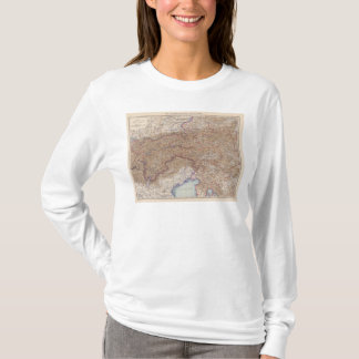 Camiseta Mapa de las montañas en Austria