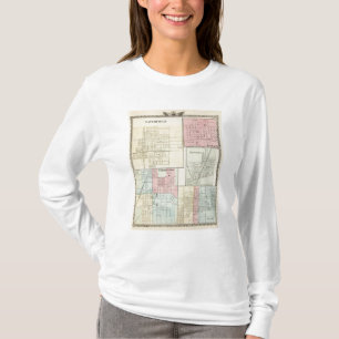 Camiseta Mapa de Litchfield, Carlinsville, Salem