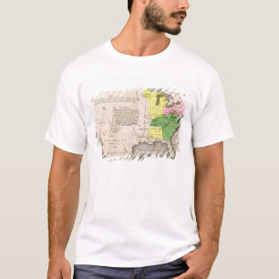 Camiseta Mapa de los Estados Unidos
