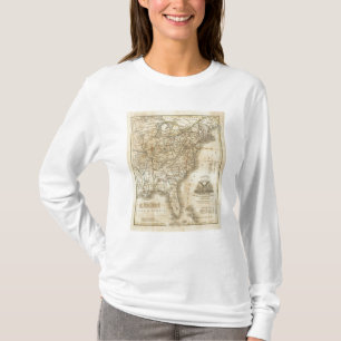 Camiseta Mapa de los Estados Unidos 3