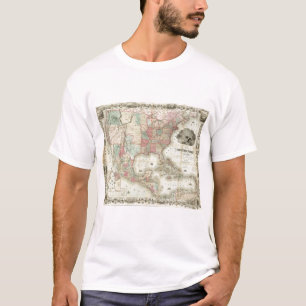 Camiseta Mapa de los Estados Unidos de América