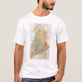 Camiseta Mapa de Maine