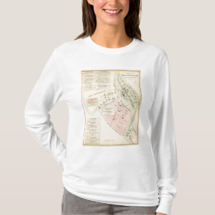 Camiseta Mapa de Mannington, Virginia Occidental