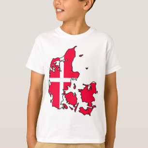 Camiseta mapa de marca de denmark