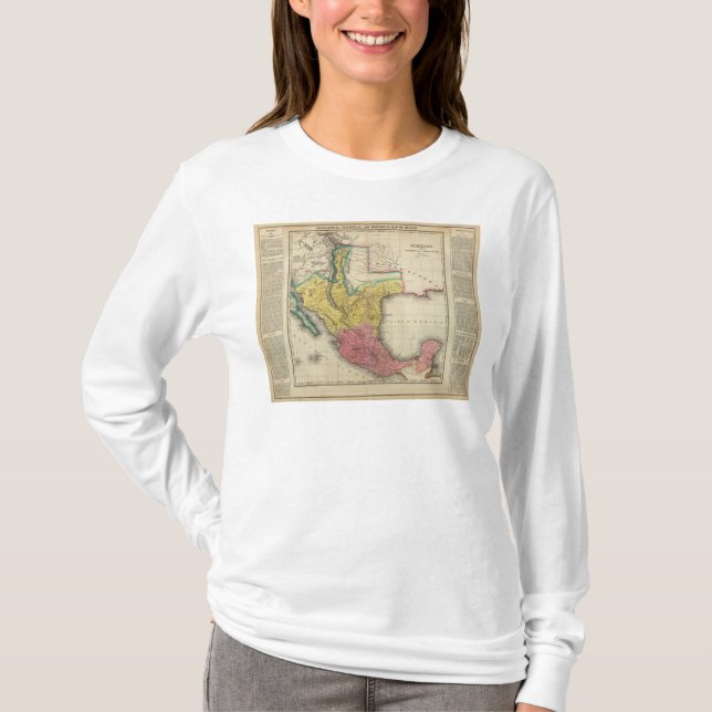 Camiseta Mapa de México (Anverso)