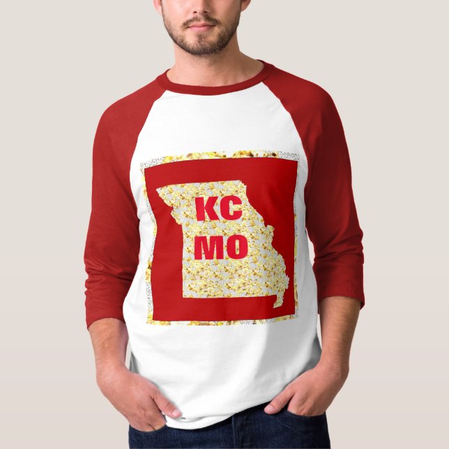 CAMISETA MAPA DE MISSOURI (Anverso)