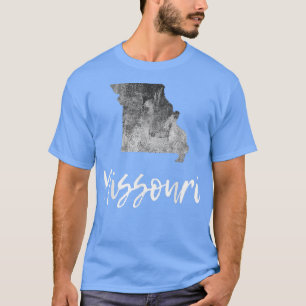 Camiseta Mapa de Missouri MO Estado de origen gráfico de co
