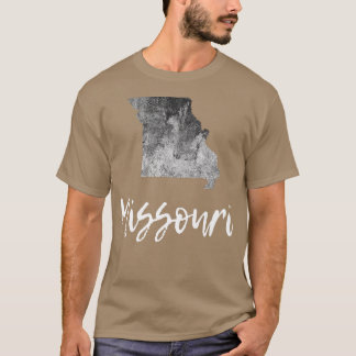 Camiseta Mapa de Missouri MO Estado de origen gráfico de co