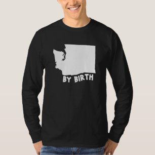 Camiseta Mapa De Nacimiento De La Casa De Estados Unidos En