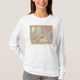 Camiseta Mapa de New Orleans de Mitchell