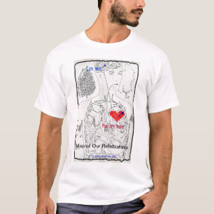 Camiseta Mapa de nuestra relación de Katie Pfeiffer
