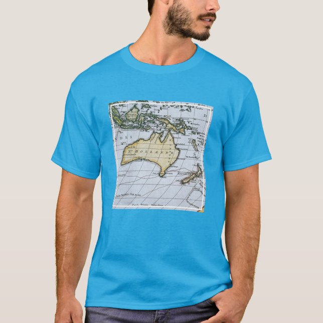 Camiseta Mapa de Nueva Holanda (Anverso)