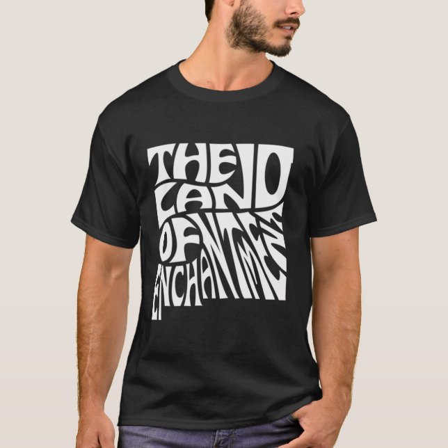 Camiseta Mapa de Nuevo México (Anverso)