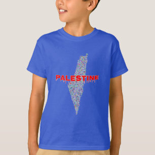 Camiseta Mapa de Palestina ف س ط ن   Palestina Libre   Amor