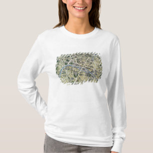 Camiseta Mapa de París durante el período de los Grands
