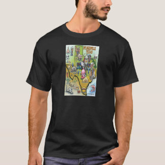 Camiseta Mapa de Personalizados de Pflugerville Texas