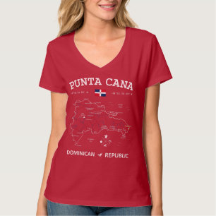 Camiseta Mapa de Punta Cana