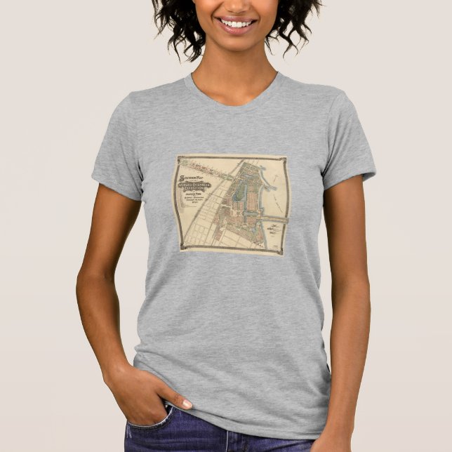 Camiseta Mapa de recuerdo de la Feria Mundial de Chicago, 1 (Anverso)