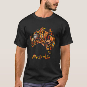 Camiseta Mapa de recuerdo tradicional icónico