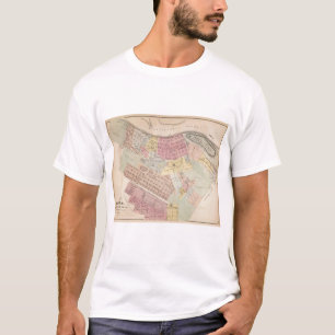 Camiseta Mapa de Red Wing, condado de Goodhue, Minnesota