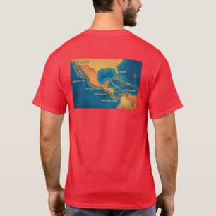 Camiseta Mapa de ruta del canal