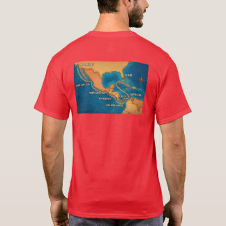 Camiseta Mapa de ruta del canal