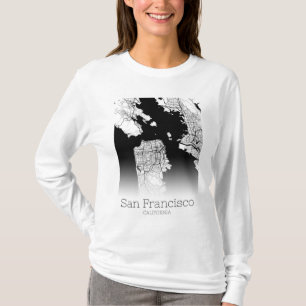 Camiseta Mapa de San Francisco