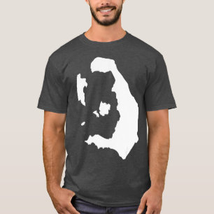 Camiseta Mapa de Santorini