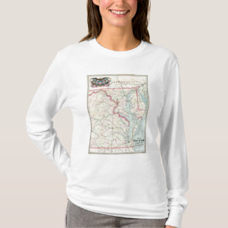 Camiseta Mapa de Seat de la guerra