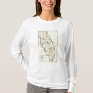 Camiseta Mapa de Seat de la guerra en la Florida