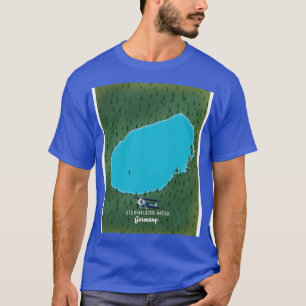 Camiseta Mapa de Steinhuder Meer Alemania