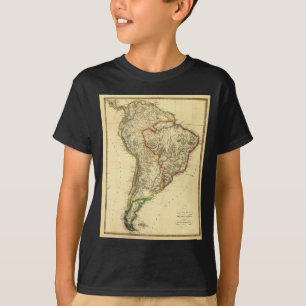 Camiseta Mapa de Sudamérica de 1817