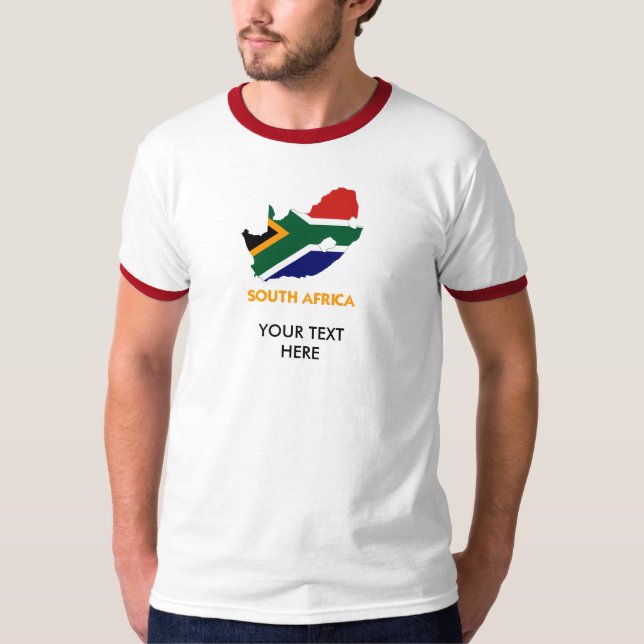 CAMISETA MAPA DE SURÁFRICA (Anverso)