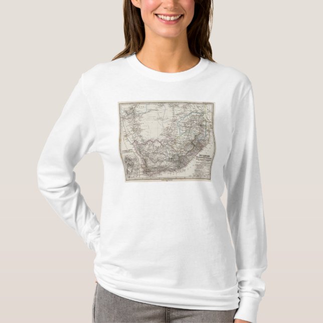 Camiseta Mapa de Suráfrica (Anverso)
