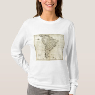 Camiseta Mapa de Suramérica