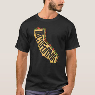 Camiseta Mapa de Taco California para Taco californiano
