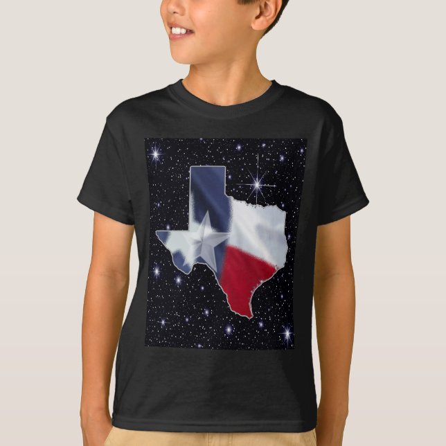 Camiseta Mapa de Tejas (Anverso)