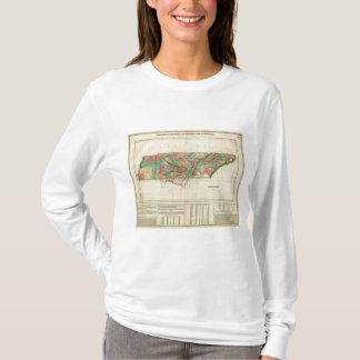 Camiseta Mapa de Tennessee