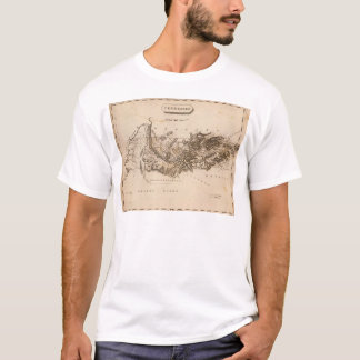 Camiseta Mapa de Tennessee por Arrowsmith