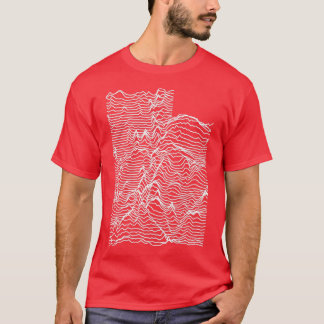 Camiseta Mapa De Topografía De Elevaciones Desconocidas De