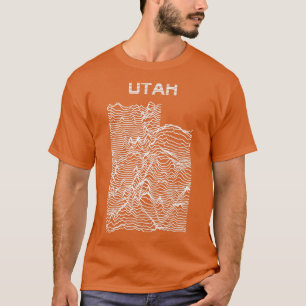 Camiseta Mapa de Topografía de Elevaciones Desconocidas de 