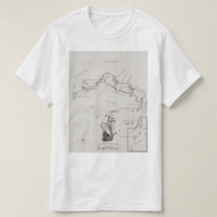 Camiseta Mapa de Turcas y Caicos