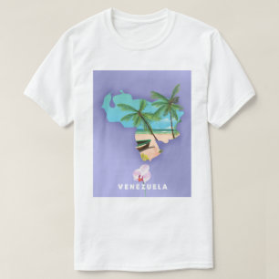 Camiseta mapa de Venezuela