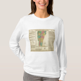 Camiseta Mapa de Vermont
